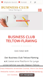 Mobile Screenshot of business-club-tf.de